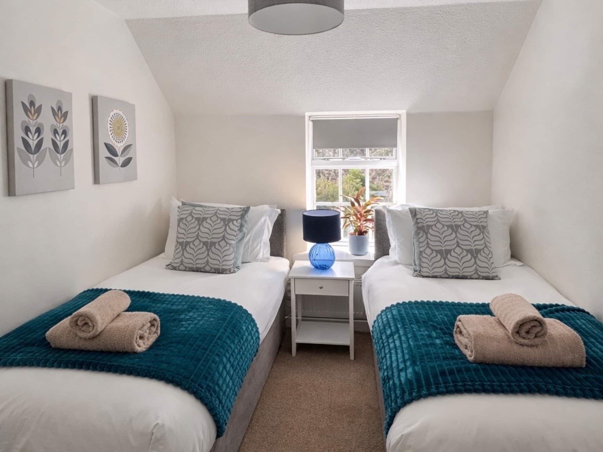 The twin bedroom